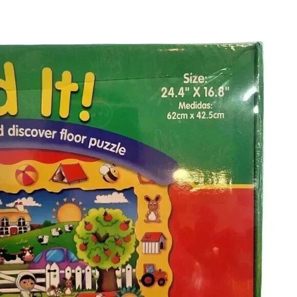The Learning Journey "Find It" Farm 50 pc Search & Discover Floor Puzzle NEW - Picture 4 of 8